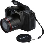 Digitale Camera - Compact Fototoestel - Vlog Camera - Fotocamera - 1080p LCD Scherm - 16x Zoom - 16 Megapixel - Zwart