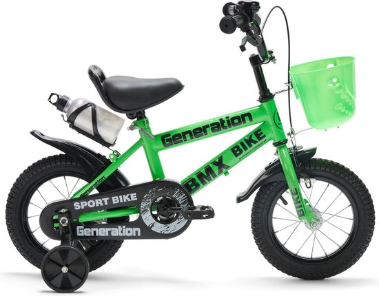 Generation BMX Fiets 16 inch Groen - Kinderfiets | bol.com