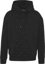 Emporio Armani Heren Nero Eagle Hoodie Zwart maat M