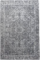 The Rug Republic Jacquard Woven KAYLA Charcoal/Taupe 8 x 10 ft CARPET