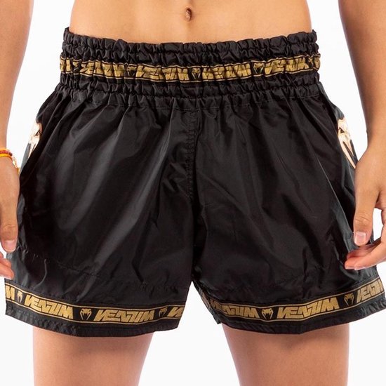 Culottes de kick boxing Muay Thai Venum PARACHUTE Zwart Goud XXL - Jeans taille 36