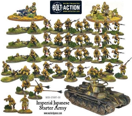 Thumbnail van een extra afbeelding van het spel Banzai! Imperial Japanese Army starter army