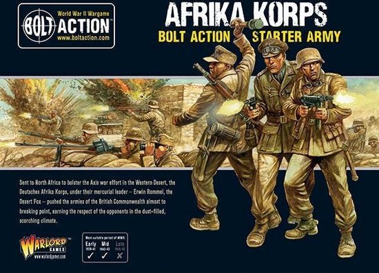 Afbeelding van het spel Afrika Korps Starter Army