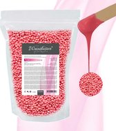 Wax ontharen | Hotwax Rose 1KG |Professionele Ontharingswax |Harskorrels | Cire Pelable Hot Wax Beans | Wax ontharen | Effectief Harsen | Waxen