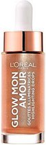 Highlighter Glow Mon Amour Drops 02 L'Oreal Make Up (15 ml)
