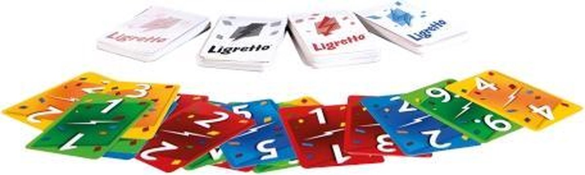 999 Games - Ligretto: Rood - Kaartspel - Iedereen speelt tegelijkertijd - Familiespel - Gezelschapsspel - Actiespel - Klein cadeautje — afbeelding 6