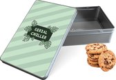 Koektrommel Serial Chiller Rechthoek - Bewaarblik 13 x 20 x 5 cm