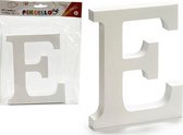 Brief E Hout - Decoratieve letters en cijfers