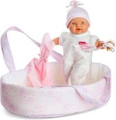 Babypop Berjuan Mandje Roze (28 cm)