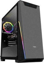 ATX Semi-toren doos NOX Infinity Sigma ARGB Zwart