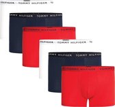 Tommy Hilfiger Trunk Onderbroek - Mannen - Wit - Navy - Rood