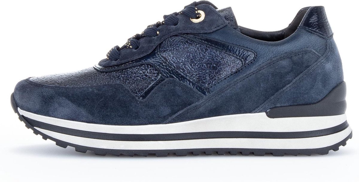 Gabor 76.524.46 Dames Sneakers Blauw Maat 37 bol
