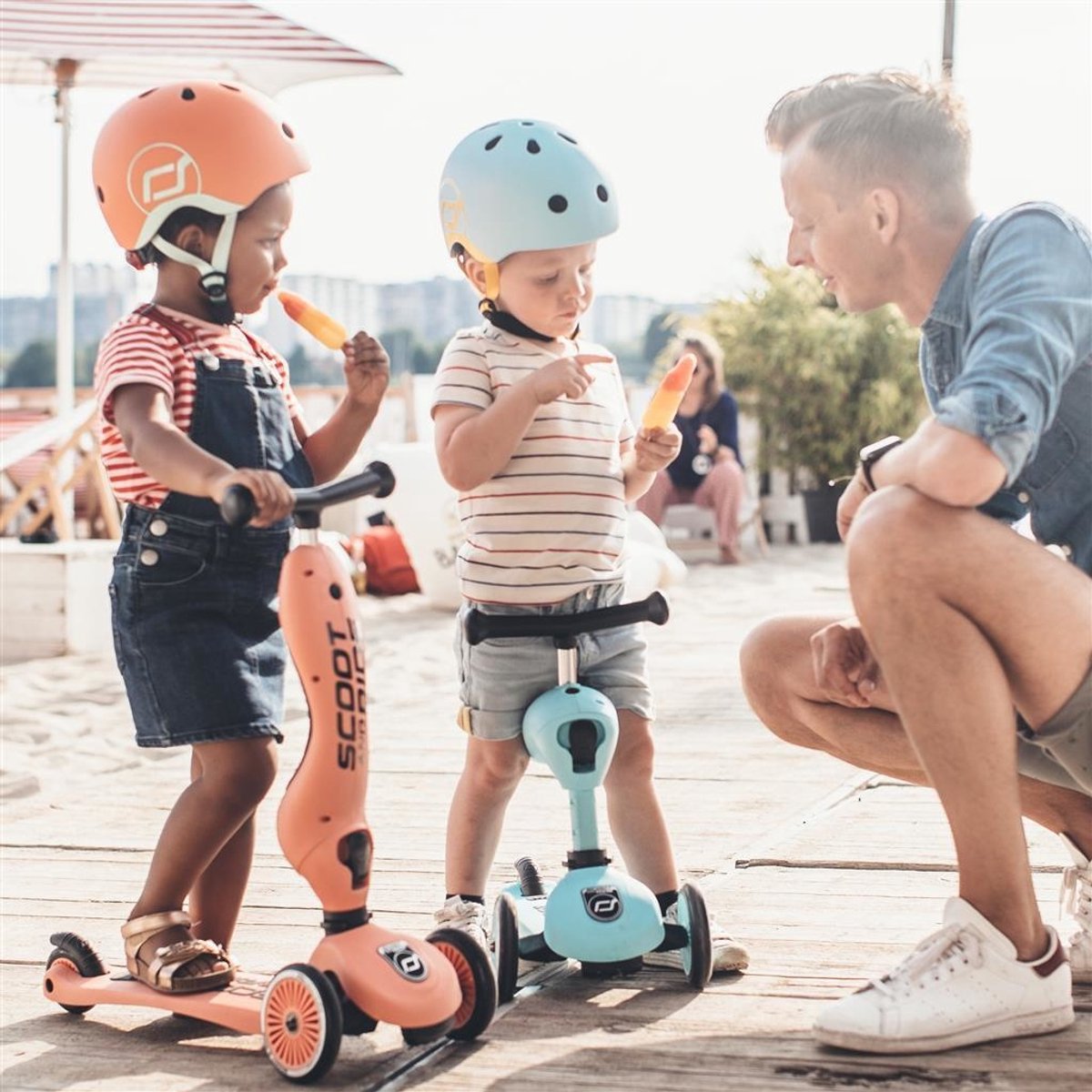 Scoot & Ride Highwaykick 1 – 2-in-1 Kinderstep – Loopfiets en Step in Één – Zonder Gereedschap Ombouwbaar – Veilig en Stabiel – Steel — afbeelding 11