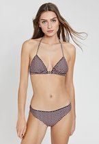 Shiwi Bikiniset retro miniprint liz triangle bikini set - bourgondy aubergine - 36