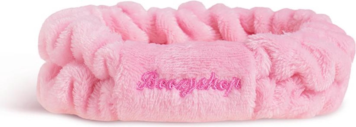 Boozyshop ® Strechy haarband - Skincare - Haarband make up - Spa - Headband - Hairband - Roze