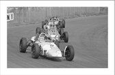 Walljar - Formule V '72 - Zwart wit poster met lijst