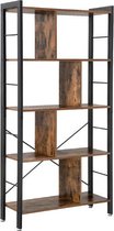 Maison Home Boekenkast – Industrieel wandkast – Hout