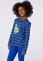 Woody Meisjes-Dames pyjama multicolor