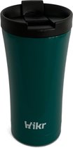 Travel Mug - Koffiebeker to go - 380ml - Thermobeker - Reisbeker - Lekvrij & Vacuüm - Roestvrij staal - Thermosbeker - Koffie & Theebeker