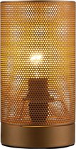 Pauleen Golden Mesh Tafellamp - E14 - 20W - Goud