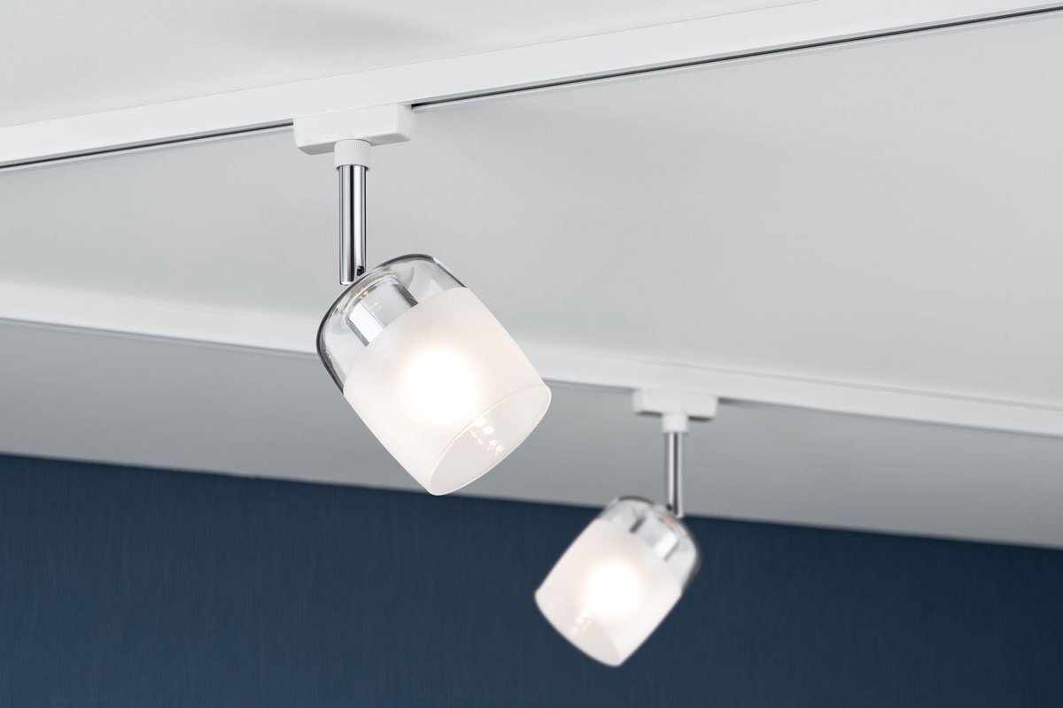 Paulmann URail Spot Blossom Railverlichting satijn wit 95343