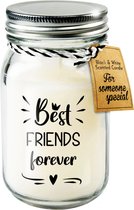 Black & White geurkaars - Best friends