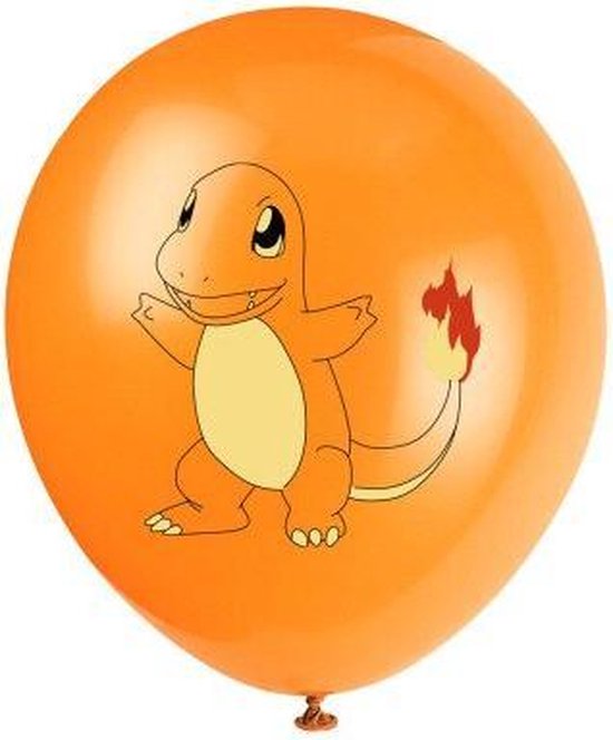 Décoration d'anniversaire Pokémon - Ballons - 10 pcs - Pack de