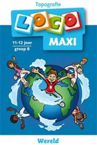 Loco Maxi - Boekje - Topografie wereld - 9/12 Jaar