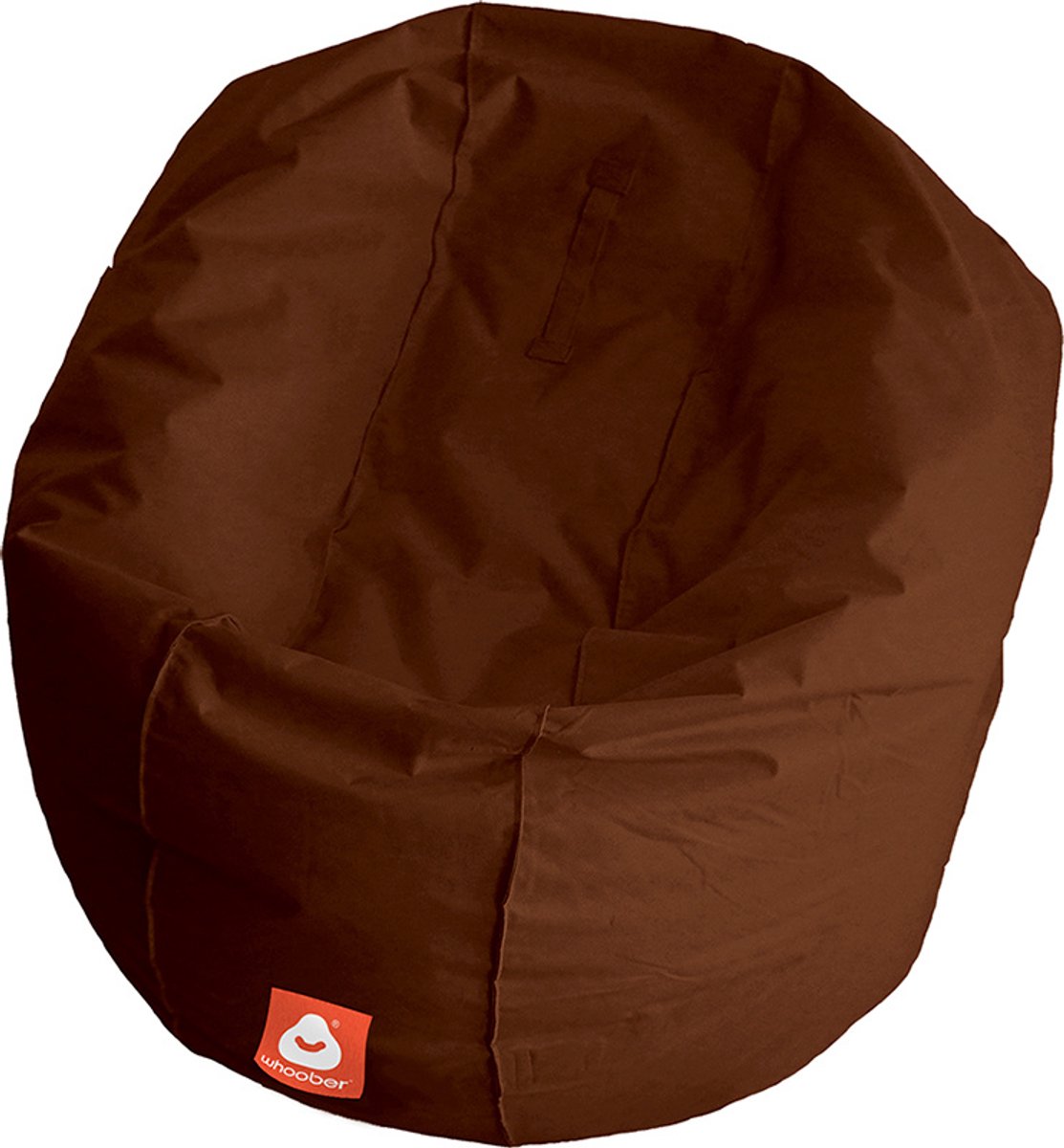 Whoober ronde zitzak Ibiza L outdoor licht bruin - Wasbaar - Voor binnen en buiten Lichtbruin