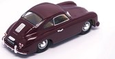 Porsche 356, burgundy 1:43