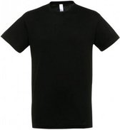 SOLS Heren Regent T-Shirt met korte mouwen (Diep zwart) - 4XL