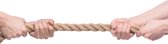 Officiellement Ned. Tug of war union Tug of war rope. 34 mètres, 34 mm de chanvre de qualité supérieure