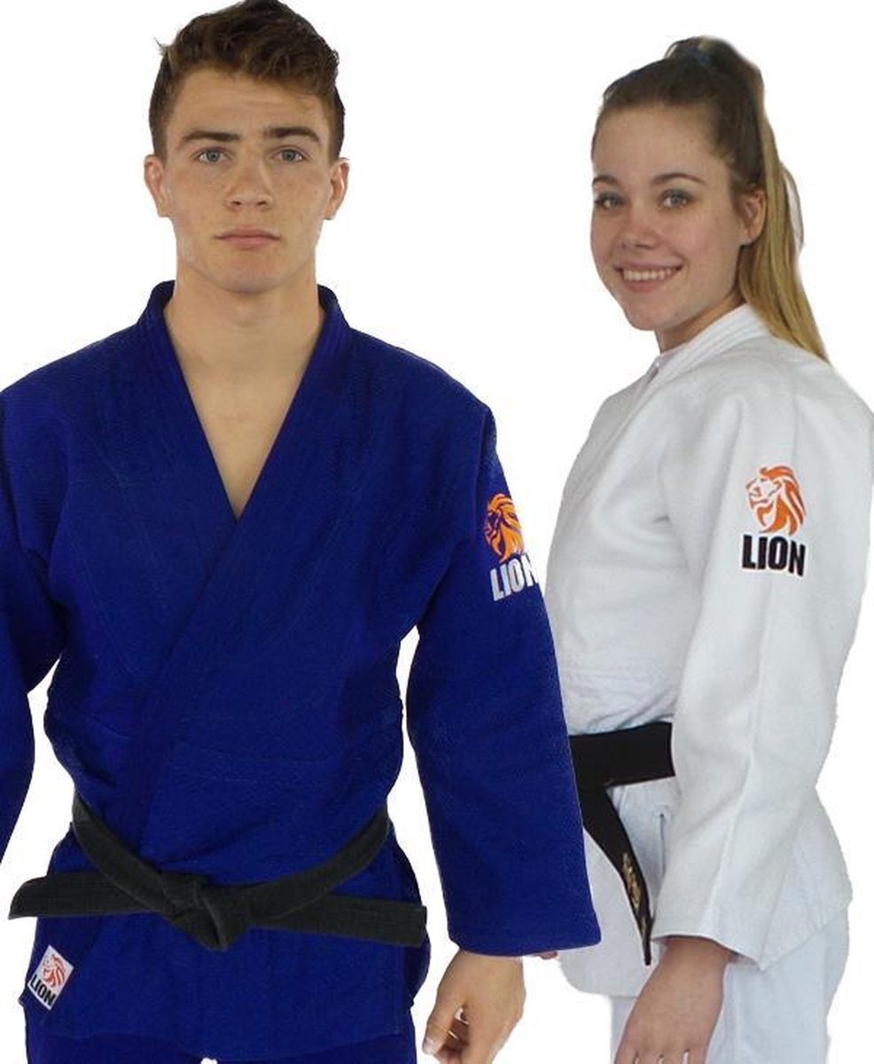 Judopak - nieuw - blauw - Lion 750 Authentic - maat 190 - Lion judogi