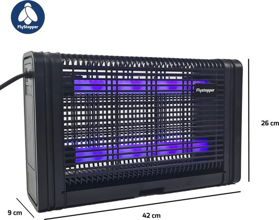 Vliegenlamp LED - Flystopper HV200 L - 10W - 4000 Volt