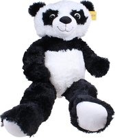 Sunkid Knuffelpanda Junior 100 Cm Pluche Zwart/wit