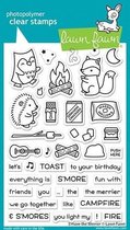 S'more the Merrier Clear Stamps (LF2593)