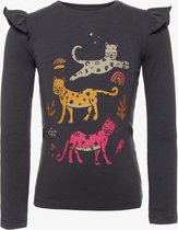 TwoDay meisjes shirt - Grijs - Maat 98/104