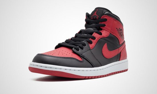 Air Jordan 1 Mid, Noir / Gym Rouge- White, EUR 47,5 554724074 | bol.com