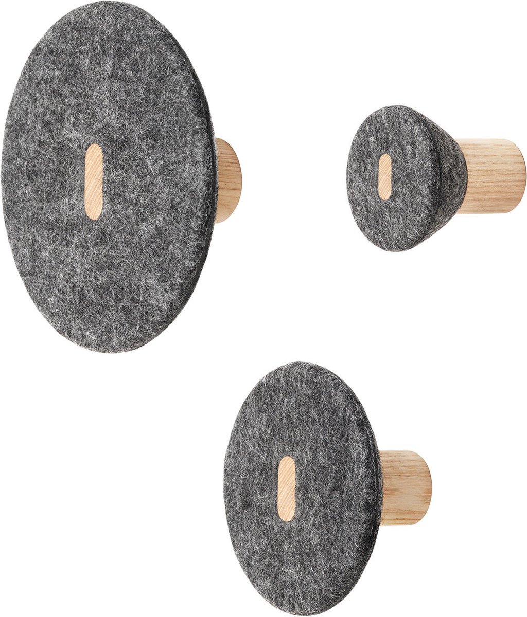 Blomus Pela wandhaken (set/3)