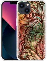 Geschikt voor Apple iPhone 13 Hoesje Abstract colorful - Designed by Cazy