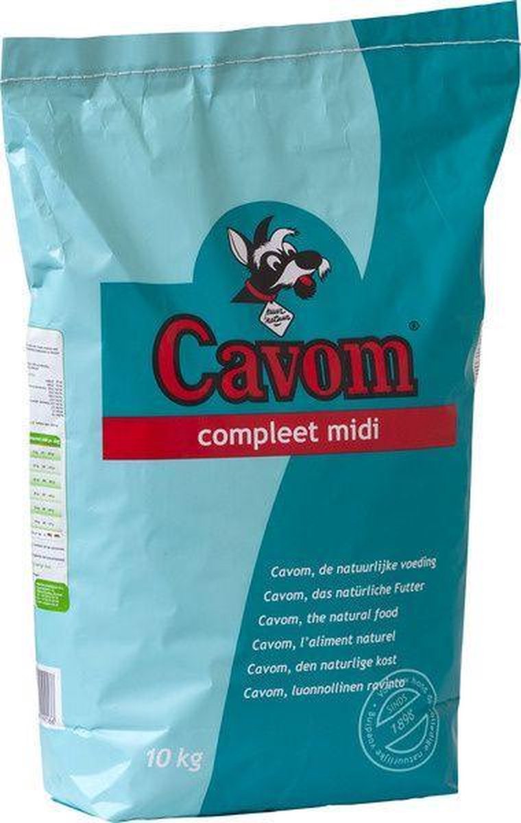 Cavom Compleet Midi - Volledig droogvoer - 10 kg