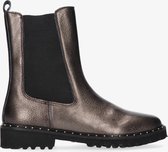 Tango | Bee 511-b gold tumbled leather chelsea boot - black sole/studs | Maat: 38
