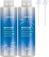 Joico Moisture Recovery Shampoo & Conditioner for dry hair DUO Set 2 x 1000ml + pomp