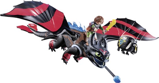 PLAYMOBIL Dragons Dragon Racing: Hikkie en Tandloos - 70727 - PLAYMOBIL