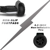 Evercross Off Road Hoverboard +  Hoverkart | Oxboard  Bluetooth Speaker | Oxboard | LED verlichting | Zwart