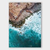 Poster Cliff - Papier - Meerdere Afmetingen & Prijzen | Wanddecoratie - Interieur - Art - Wonen - Schilderij - Kunst