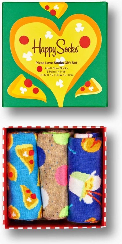 Happy Socks - Pizza Love Gift Set