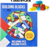 lego bouwblokken - 1000 stuks - grootverpakking - Standaard bouwstenen - knutselen