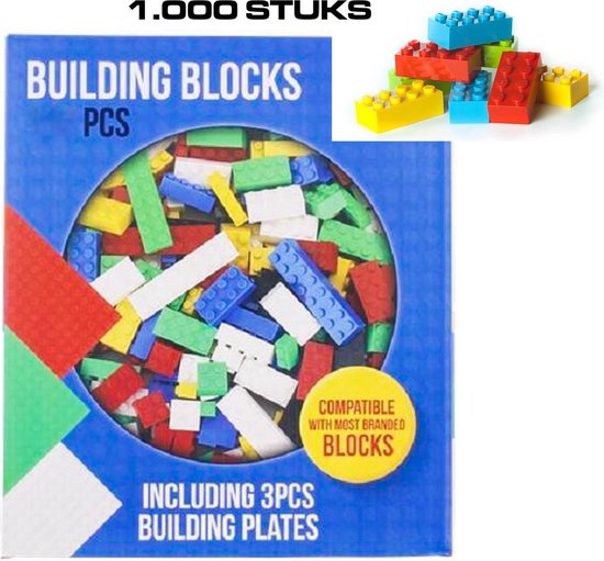 1000 Pièces Blocs De Construction