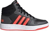 adidas Sneakers - Maat 35 - Unisex - grijs - zwart - rood